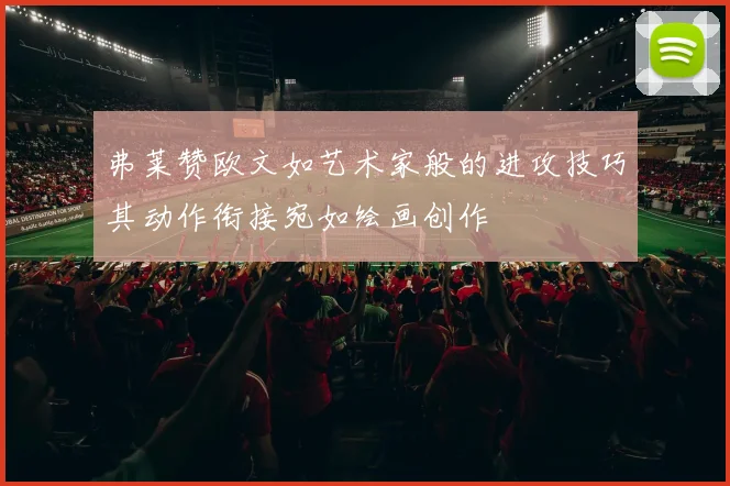 弗莱赞欧文如艺术家般的进攻技巧其动作衔接宛如绘画创作